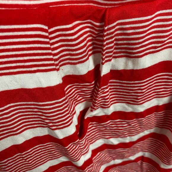 CAbi Red&White Stripe Leisure Playsuit Romper Sz.XL - Picture 10 of 16